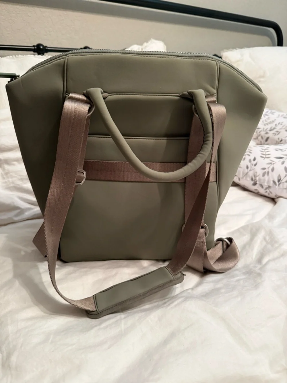 Sage Seoul Diaper Bag - Sage Green Backpack
